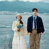 洱海树林-无尽蓝