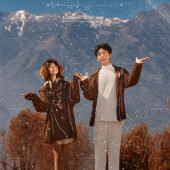 洱海海景-秋日红杉