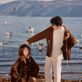 洱海海景-秋日红杉