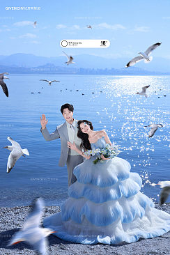 洱海海景-海蓝情书