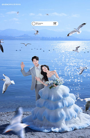 洱海海景-海蓝情书