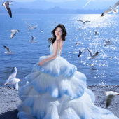 洱海海景-海蓝情书