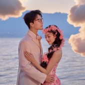 洱海海景-温柔日落