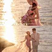 洱海海景-温柔日落