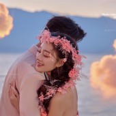 洱海海景-温柔日落