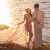 洱海海景-温柔日落