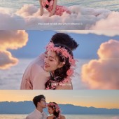 洱海海景-温柔日落