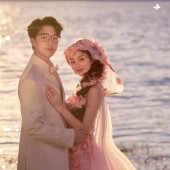 洱海海景-温柔日落