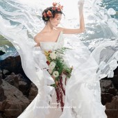 洱海礁石-午后波光