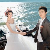 洱海礁石-午后波光