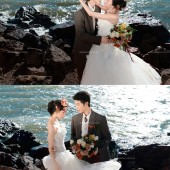 洱海礁石-午后波光