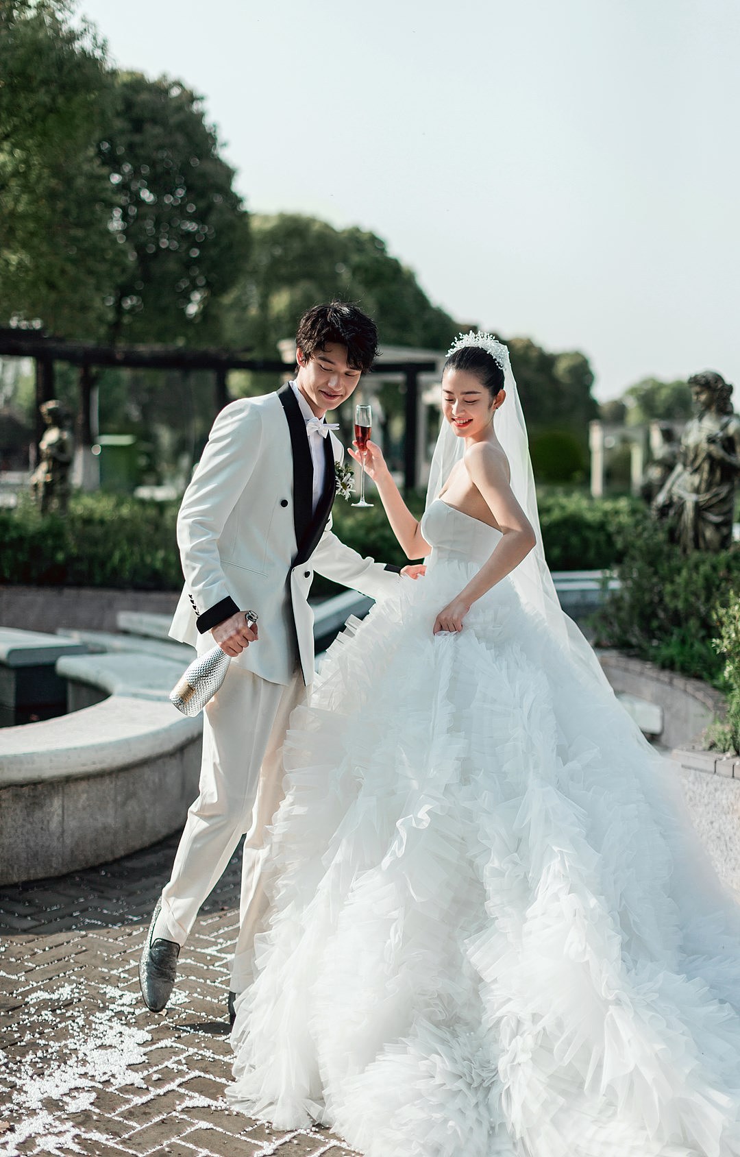 不出常州也能拍出高大上的婚纱照-奥地利美泉宫后花园穿越欧洲