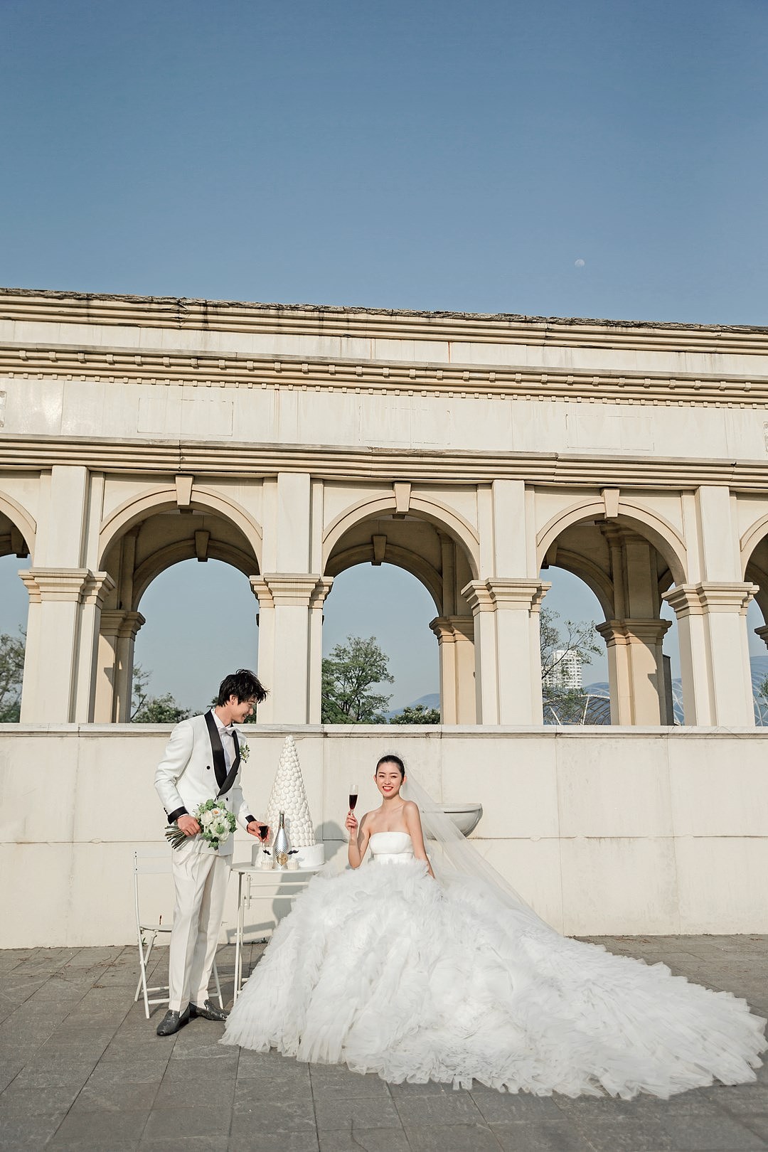 不出常州也能拍出高大上的婚纱照-奥地利美泉宫后花园穿越欧洲