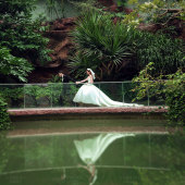 幽径的一抹邂逅