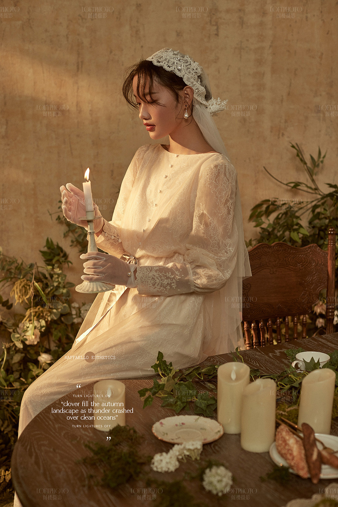 戴珍珠耳环的少女