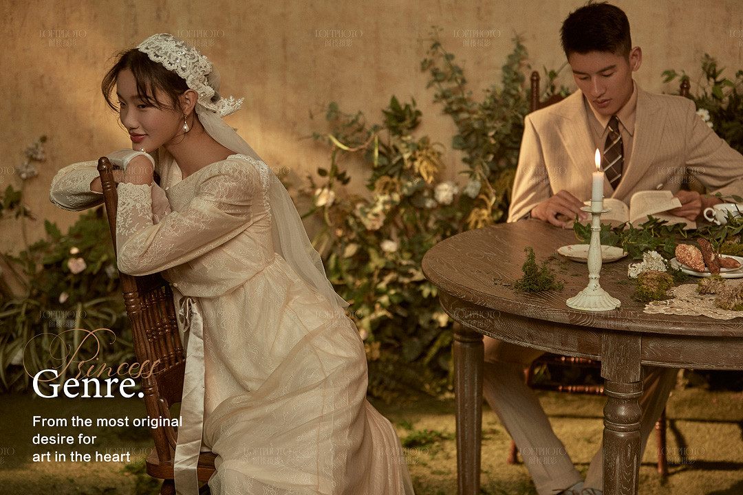 戴珍珠耳环的少女