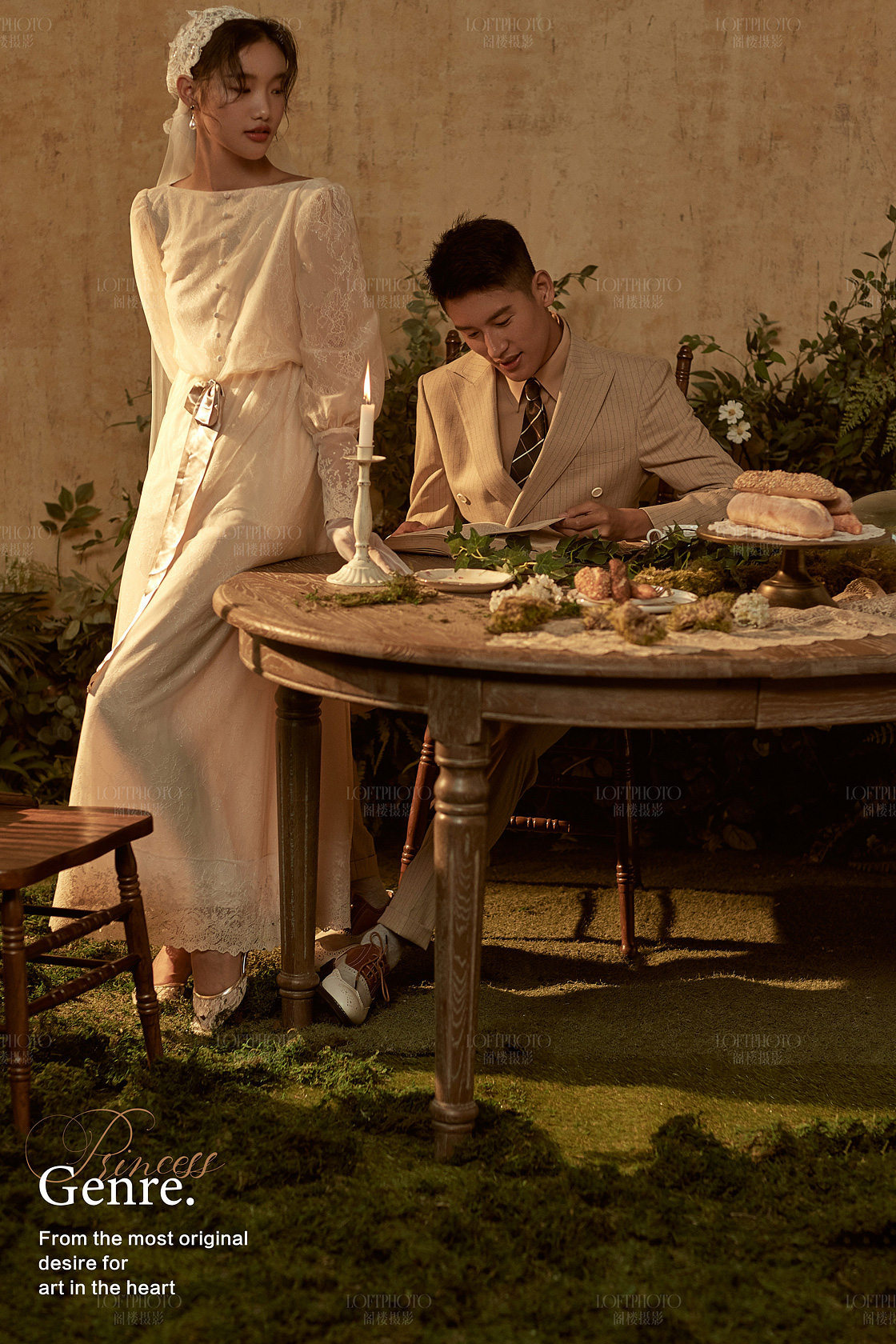 戴珍珠耳环的少女