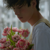 捧着鲜花去见你
