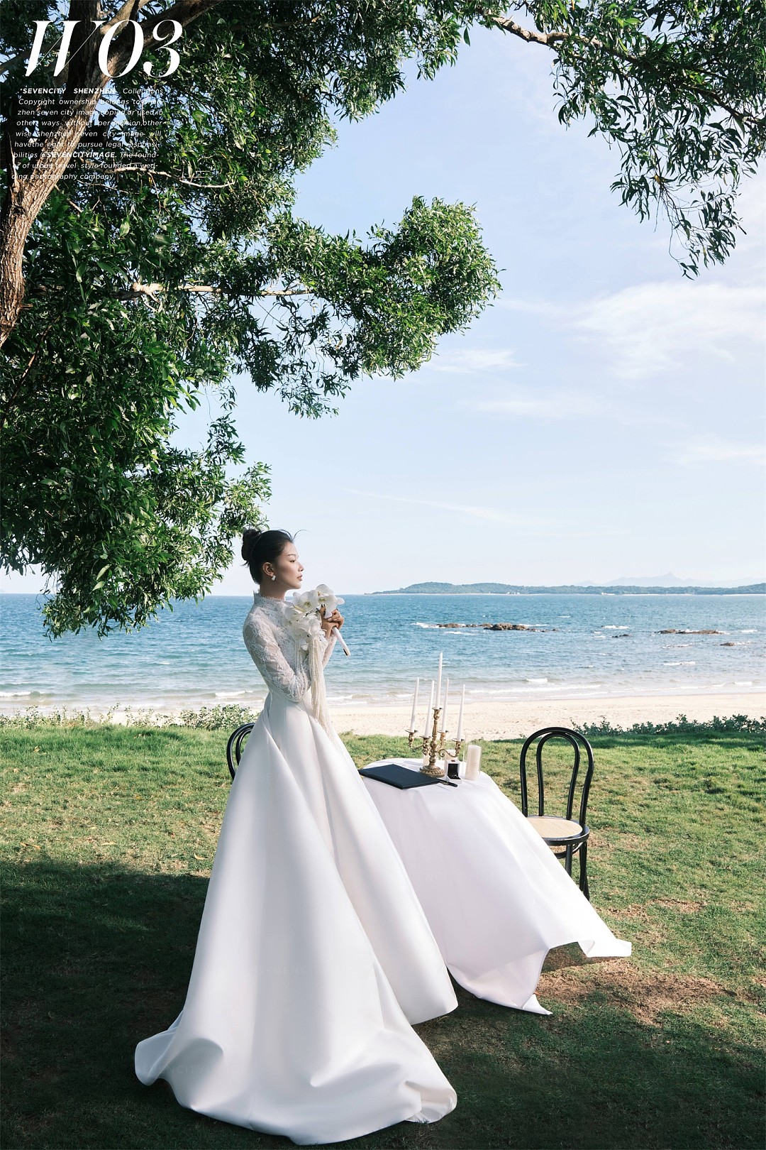 婚礼家具左側　1点　① 森系婚礼1.0 - 柒城影像