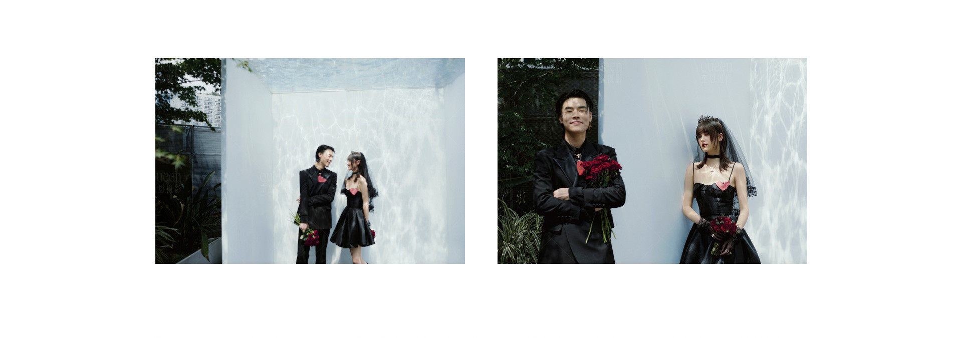复古朋克 X ROCK新娘 |  2022  奎恩摄影 情人节浪漫企划