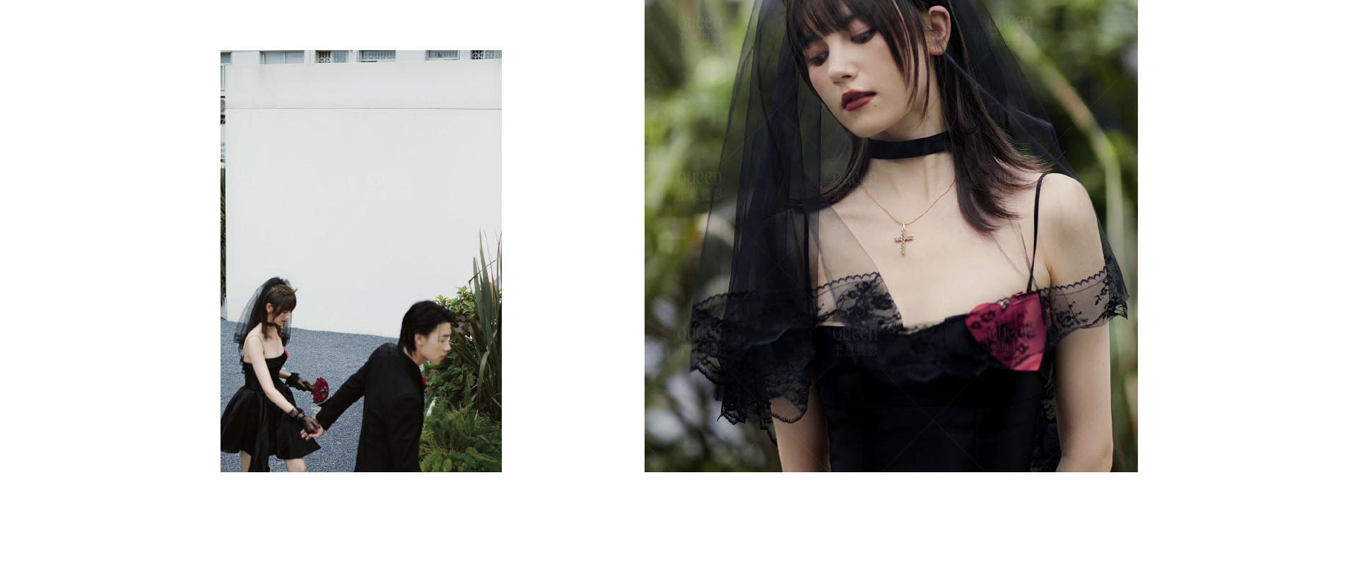 复古朋克 X ROCK新娘 |  2022  奎恩摄影 情人节浪漫企划