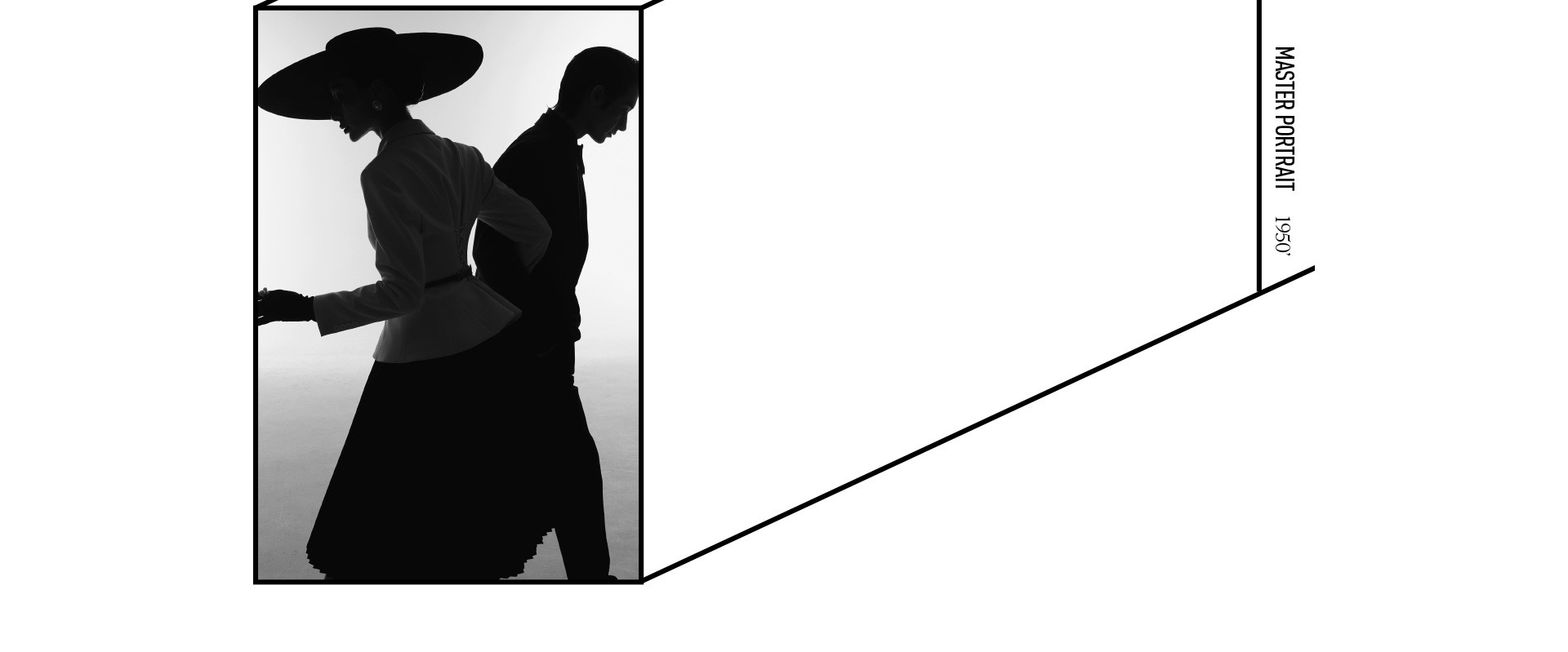 奎恩 X 迪奥·新风貌  |  2022  奎恩摄影  大师肖像  探索二战后的时尚与优雅