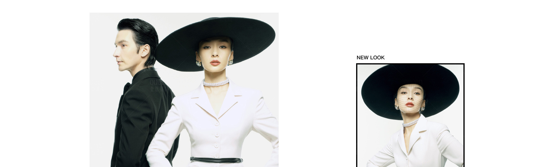 奎恩 X 迪奥·新风貌  |  2022  奎恩摄影  大师肖像  探索二战后的时尚与优雅