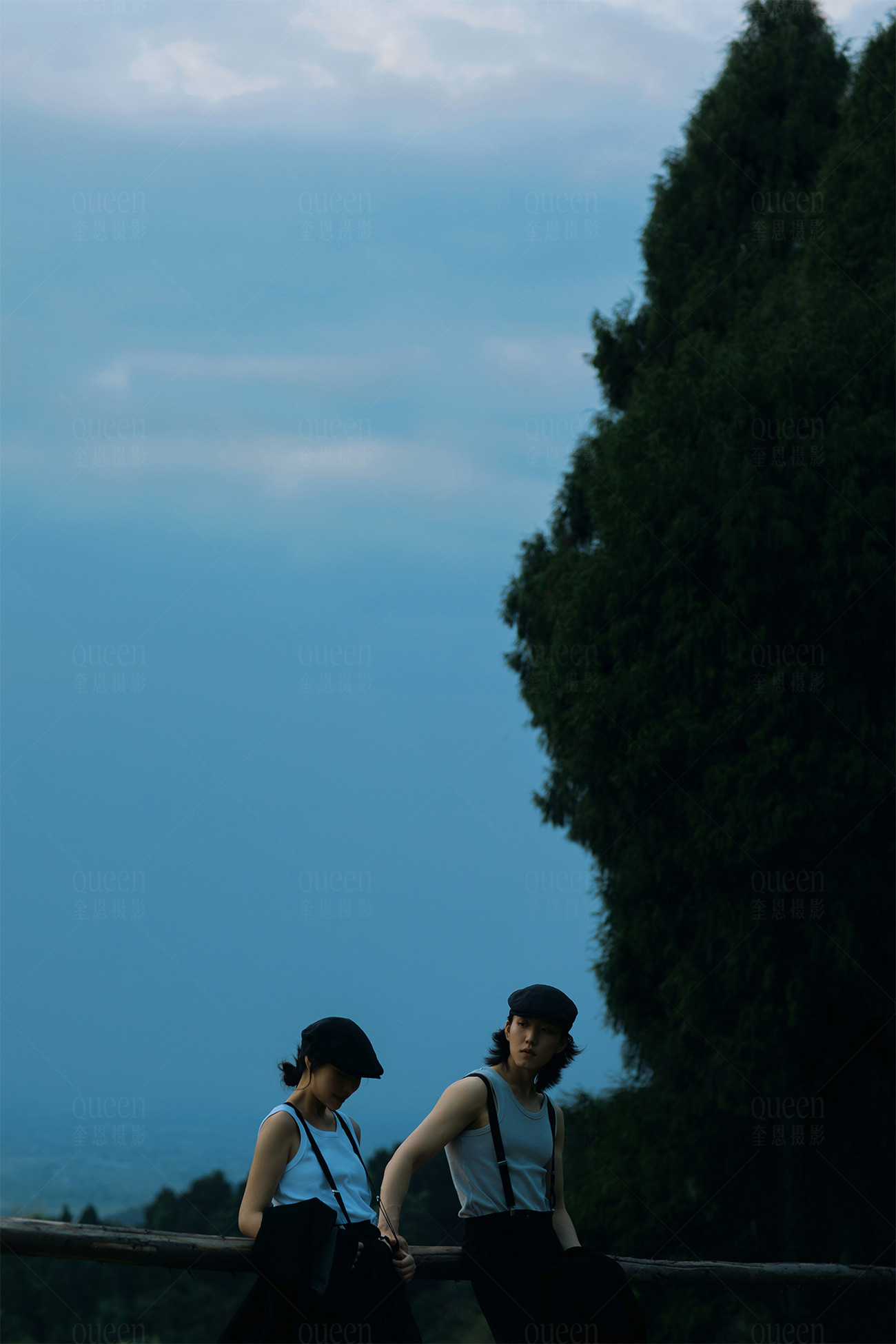 夜幕下的抒情诗