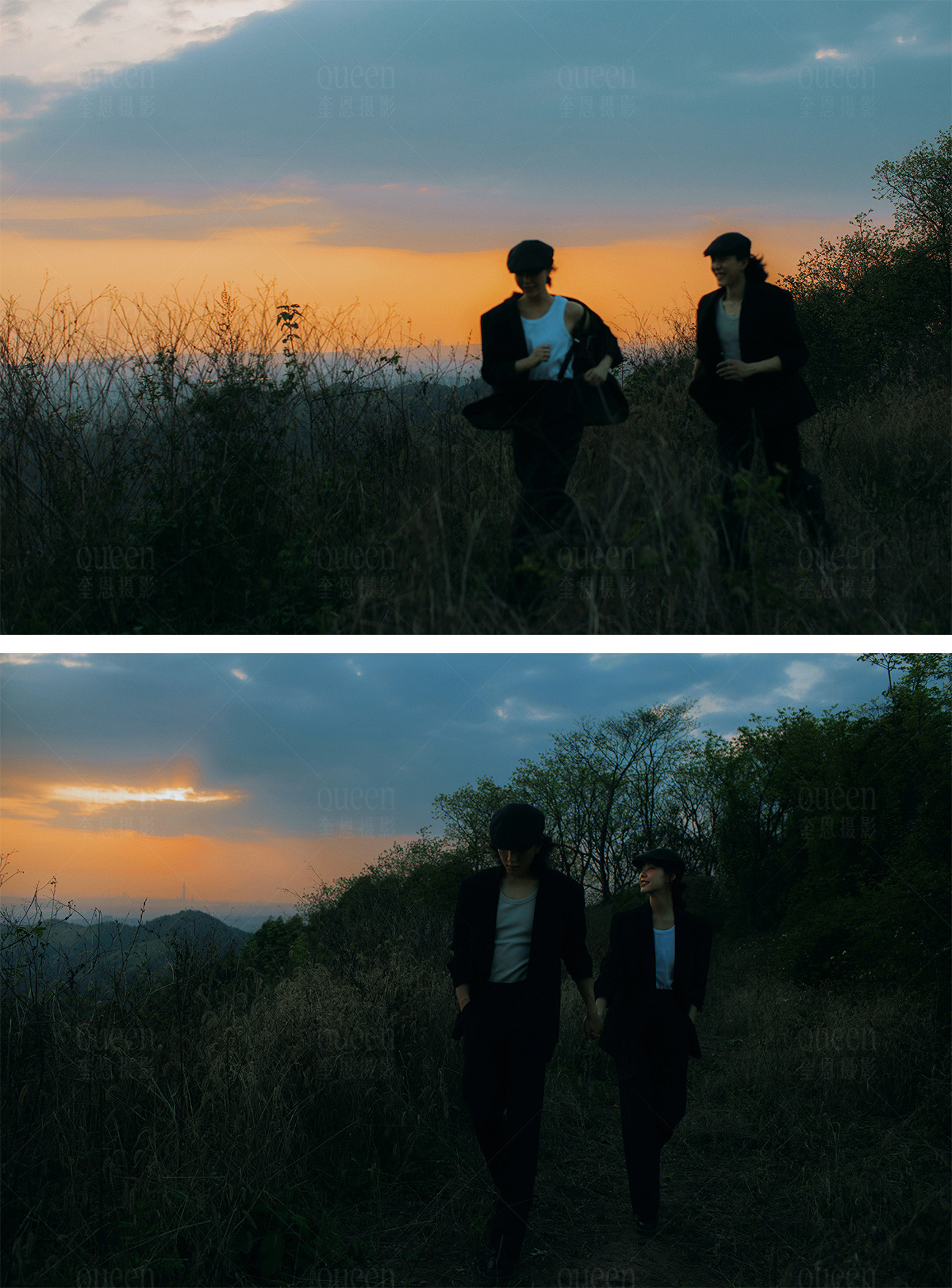 夜幕下的抒情诗