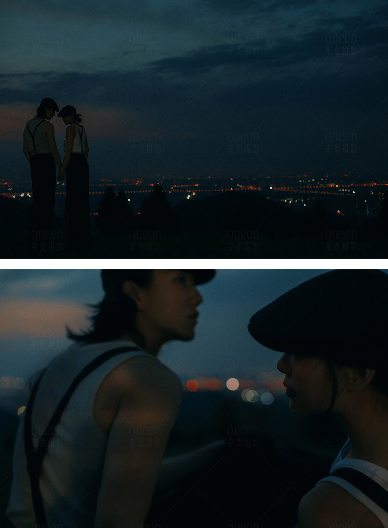 夜幕下的抒情诗