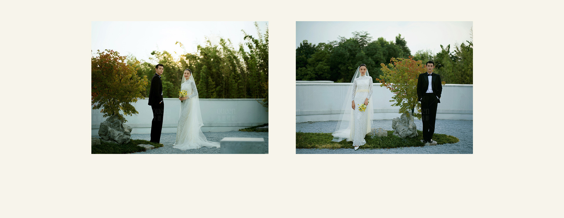 现代岛屿婚礼 | 2022 奎恩摄影 浪漫西方 新品发布