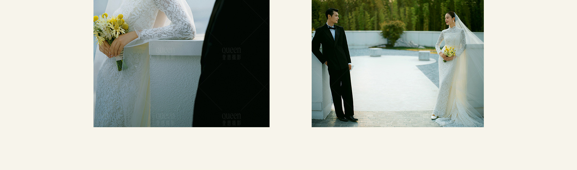 现代岛屿婚礼 | 2022 奎恩摄影 浪漫西方 新品发布