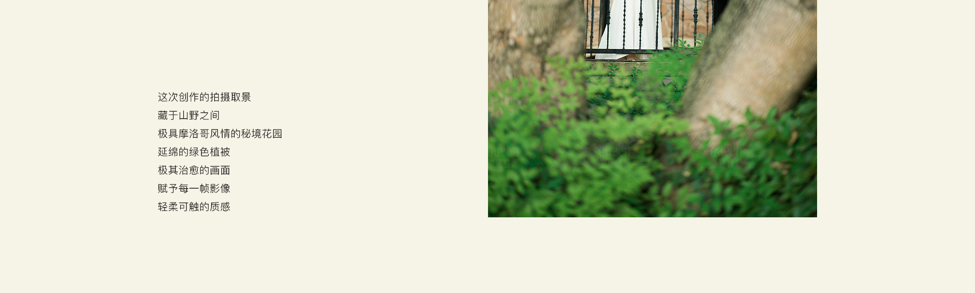 潜入摩洛哥北部秘境花园 | 2022 奎恩摄影 浪漫西方 新品发布