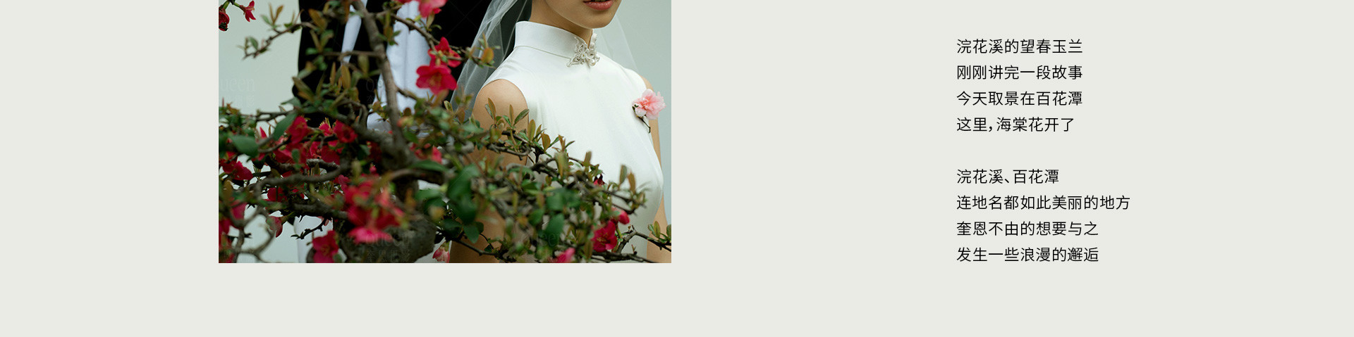 海棠春坞 | 2023 奎恩摄影 意境东方 新品发布