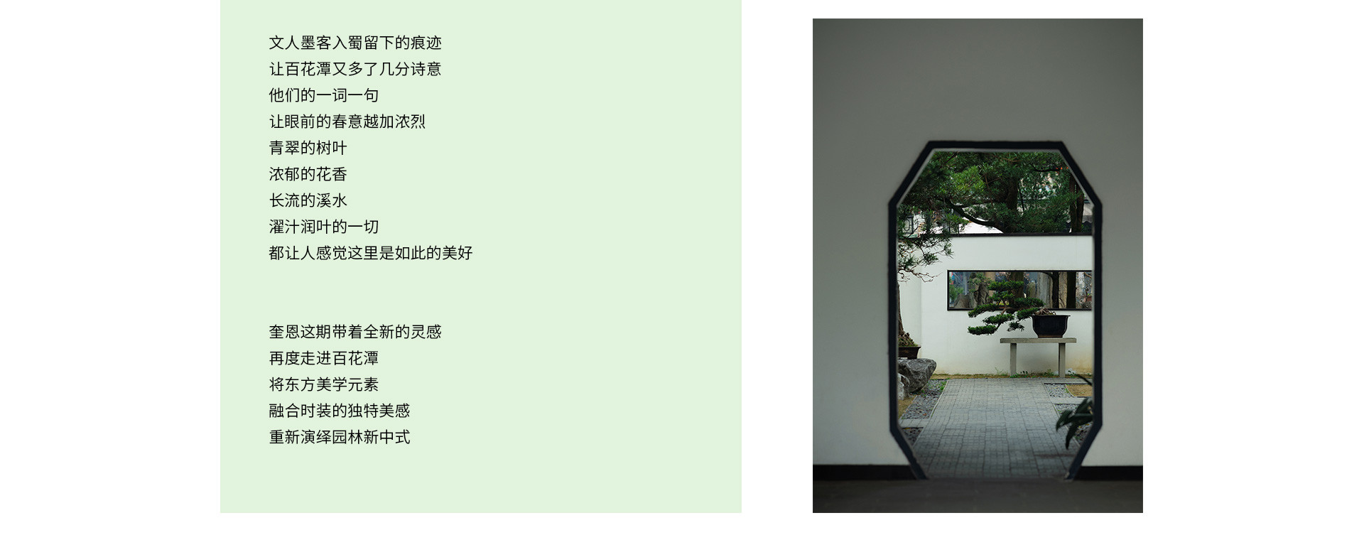 园林春色 | 2023 奎恩摄影 意境东方 新品发布