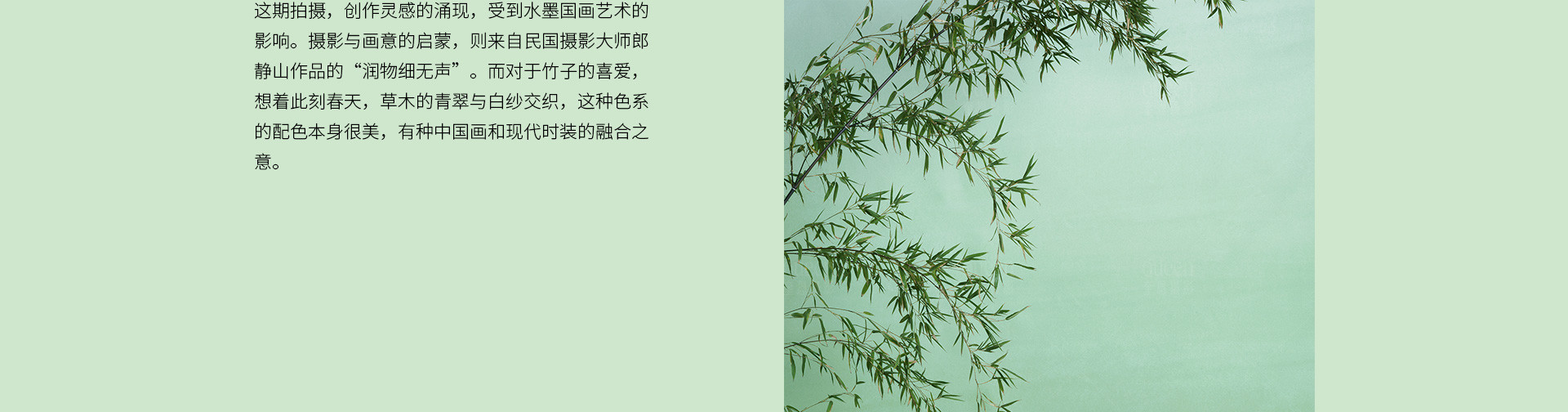 清风恰几许，竹影入画来 | 2023 奎恩摄影 意境东方 新品发布