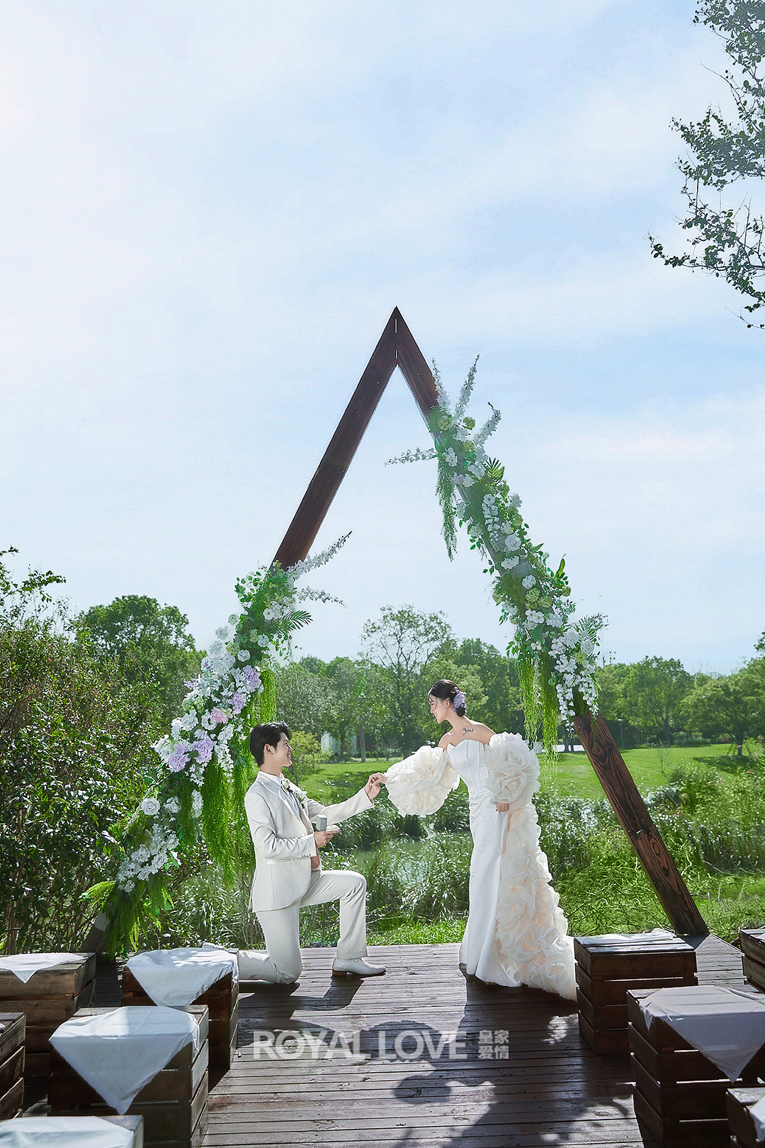 美式乡村教堂婚礼