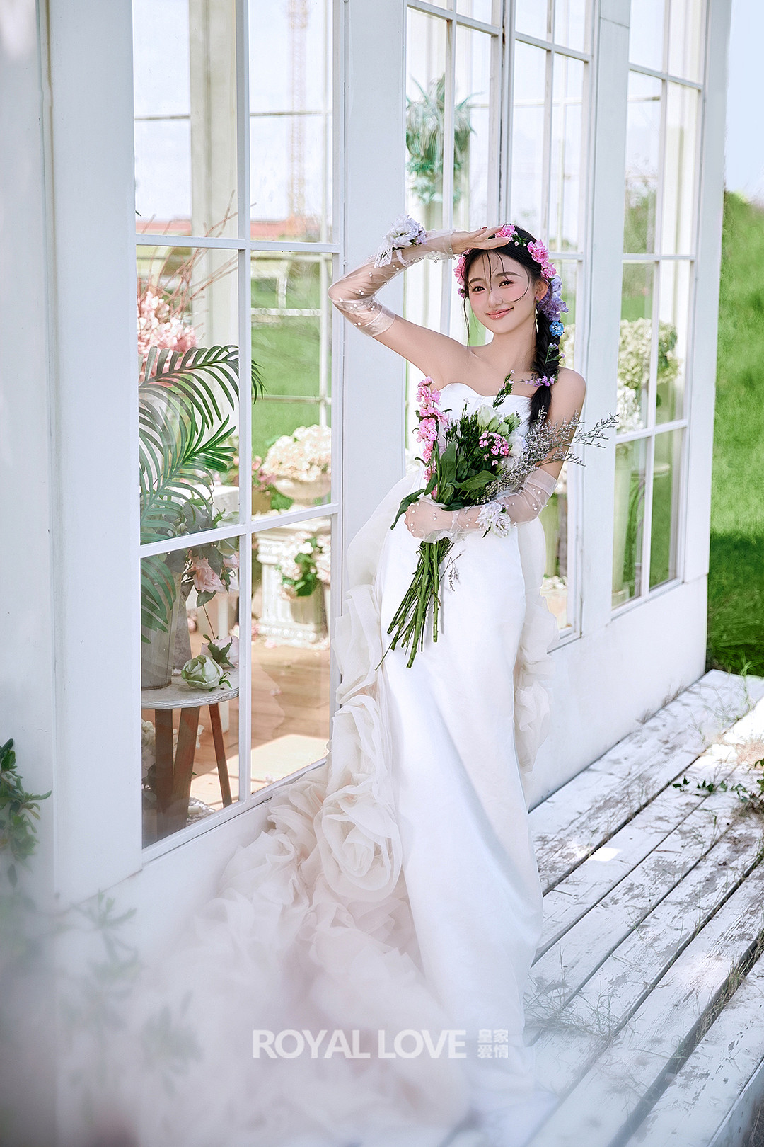 法式玻璃房婚礼