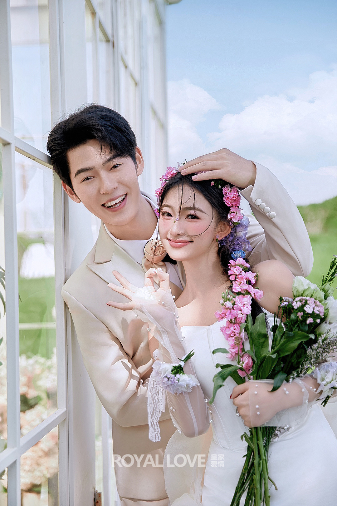 法式玻璃房婚礼