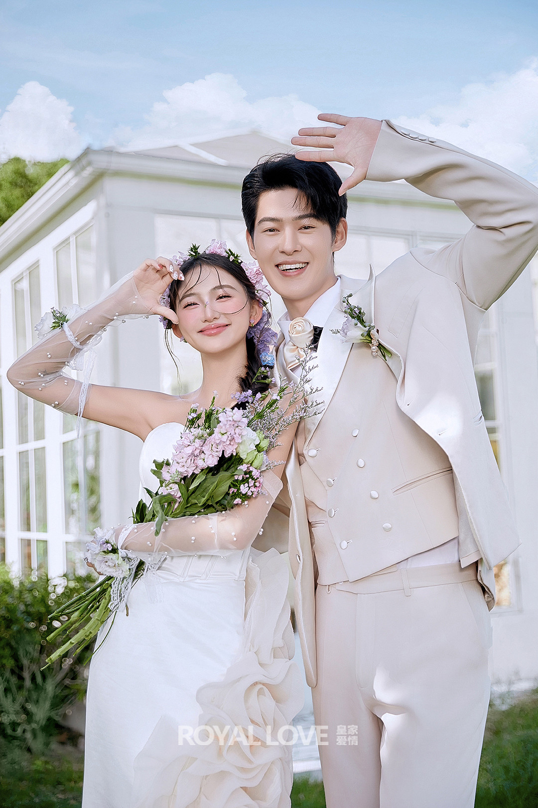 法式玻璃房婚礼