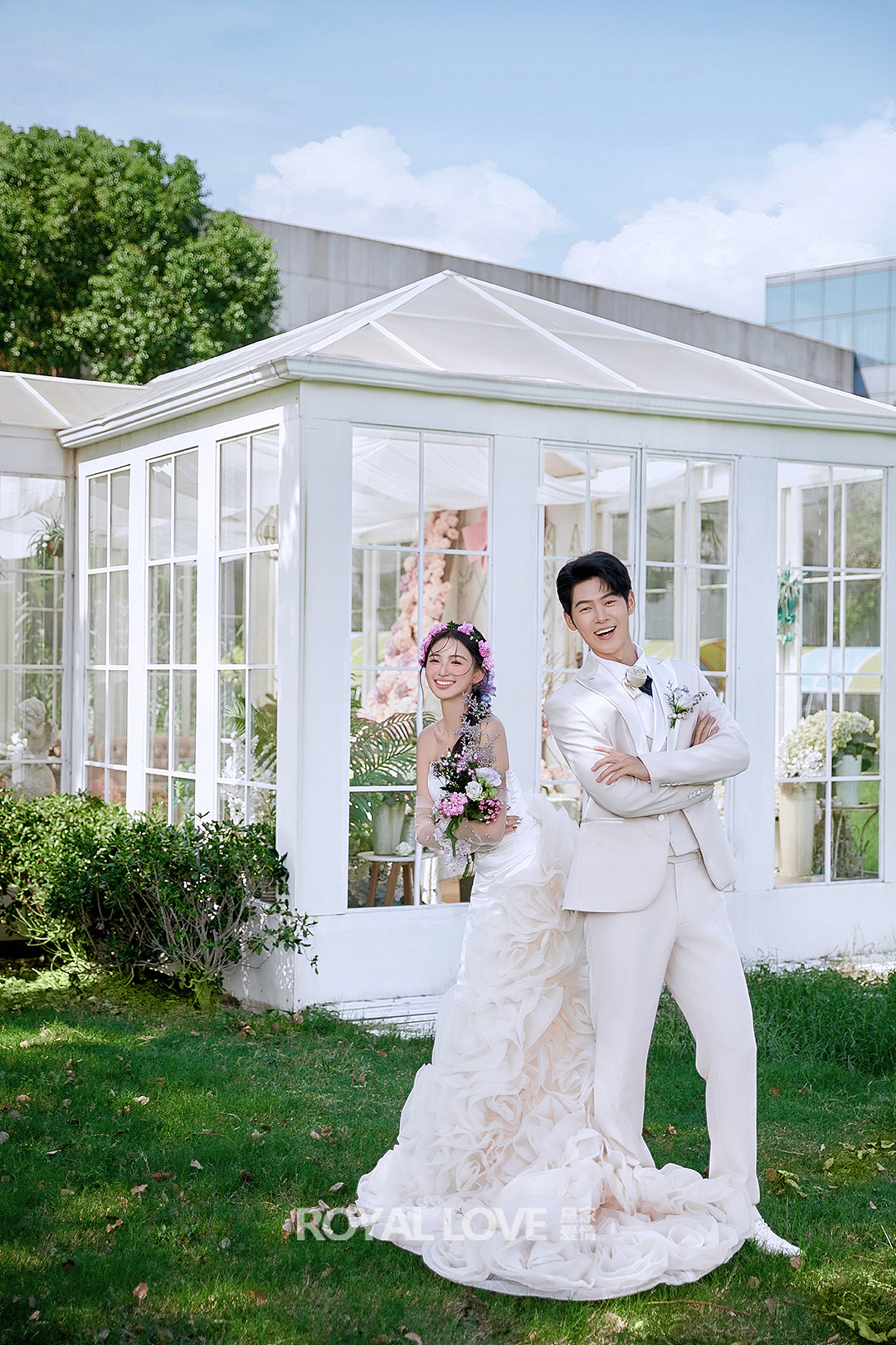 法式玻璃房婚礼