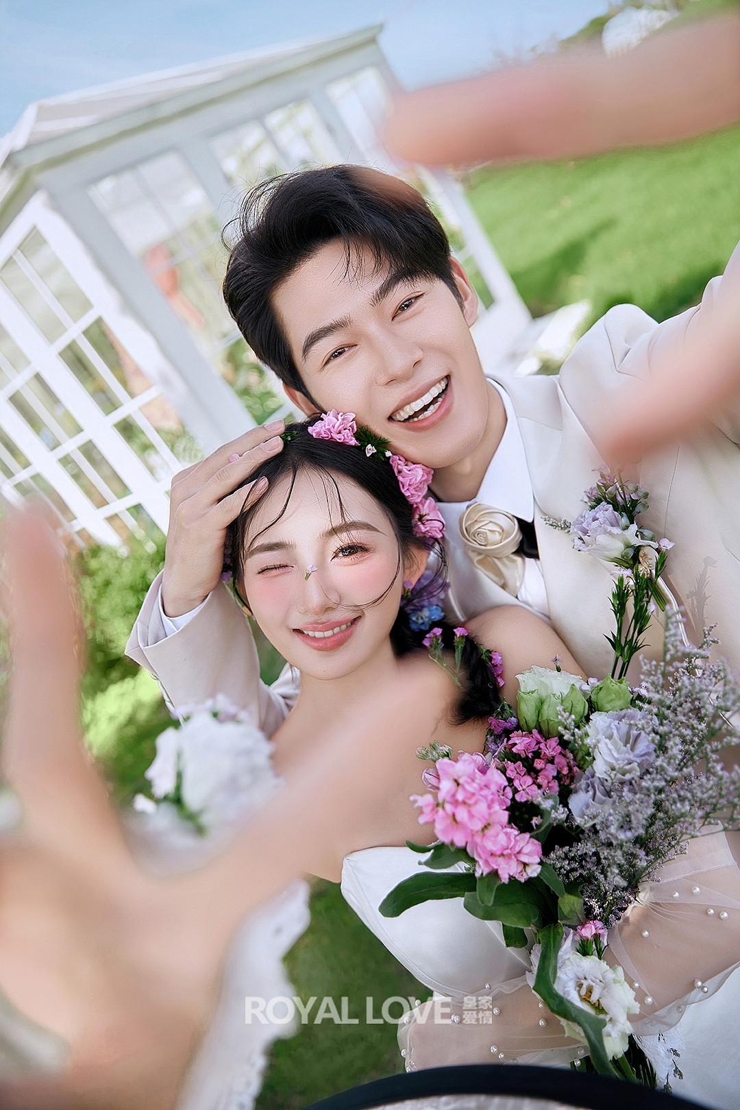 法式玻璃房婚礼