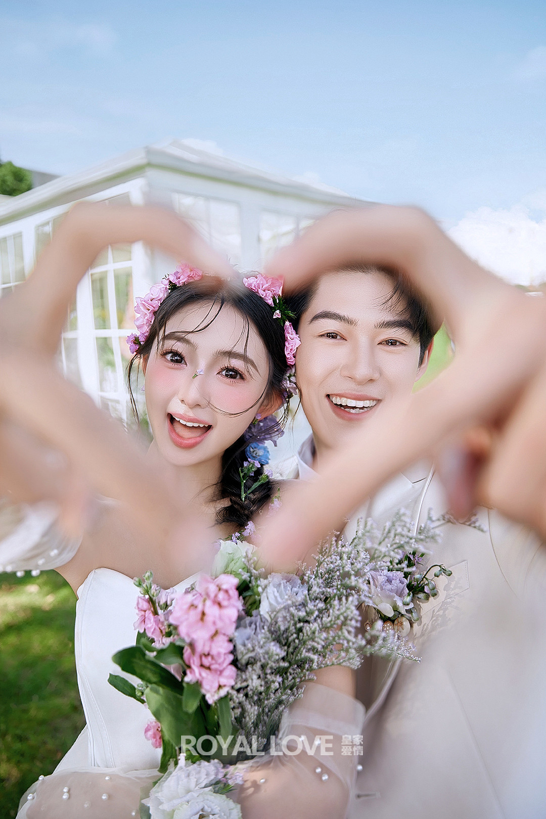 法式玻璃房婚礼