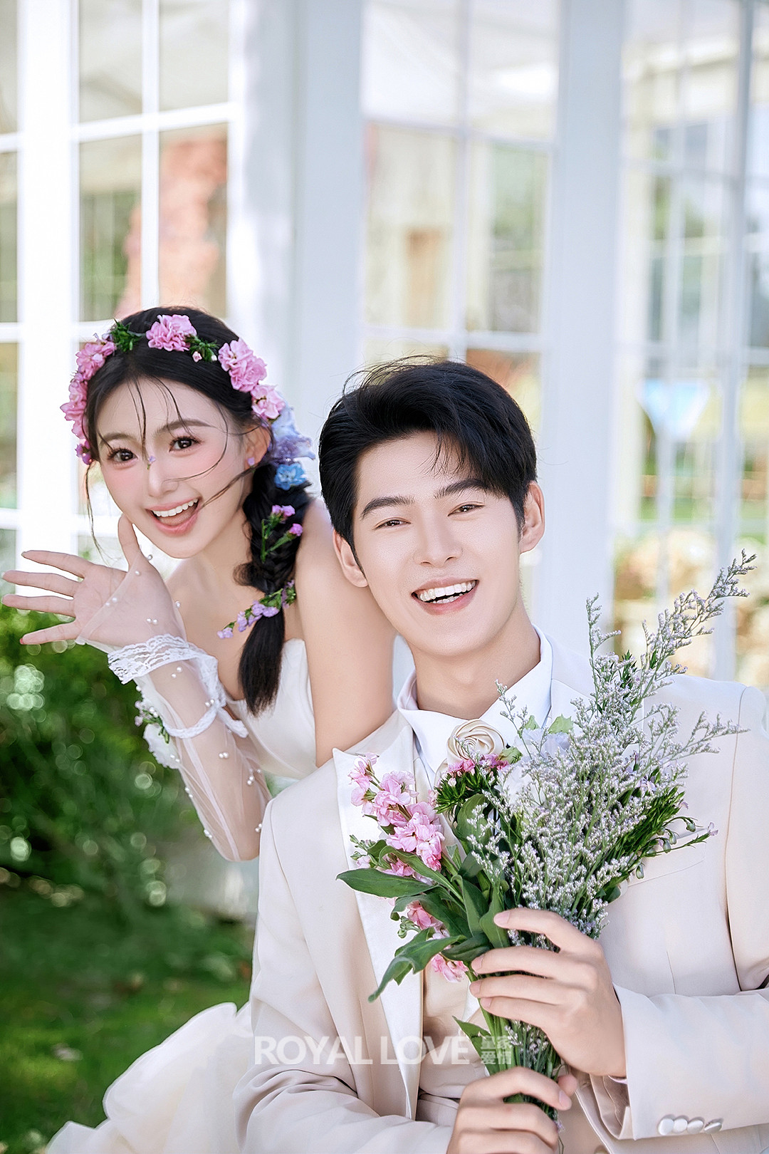 法式玻璃房婚礼