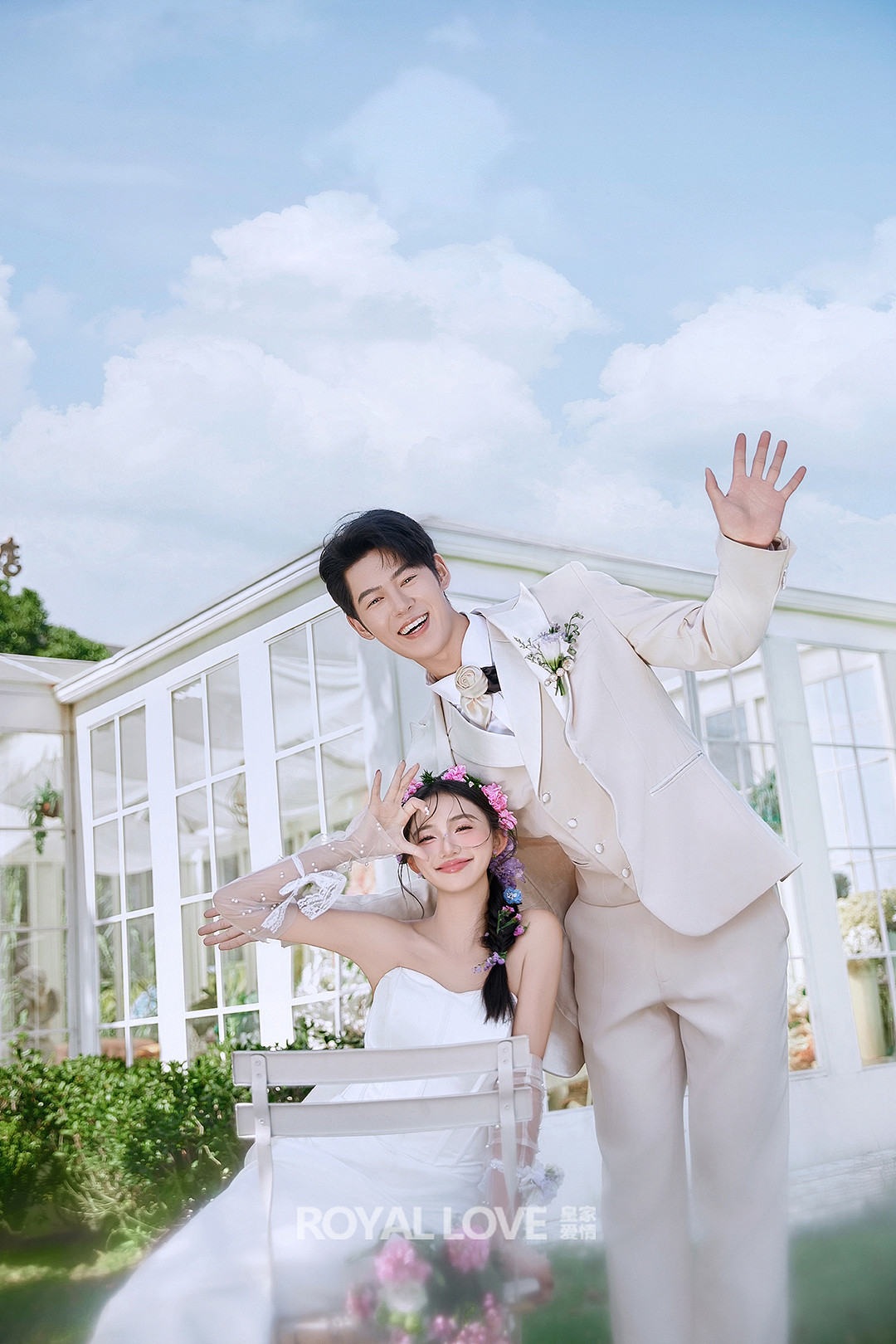 法式玻璃房婚礼