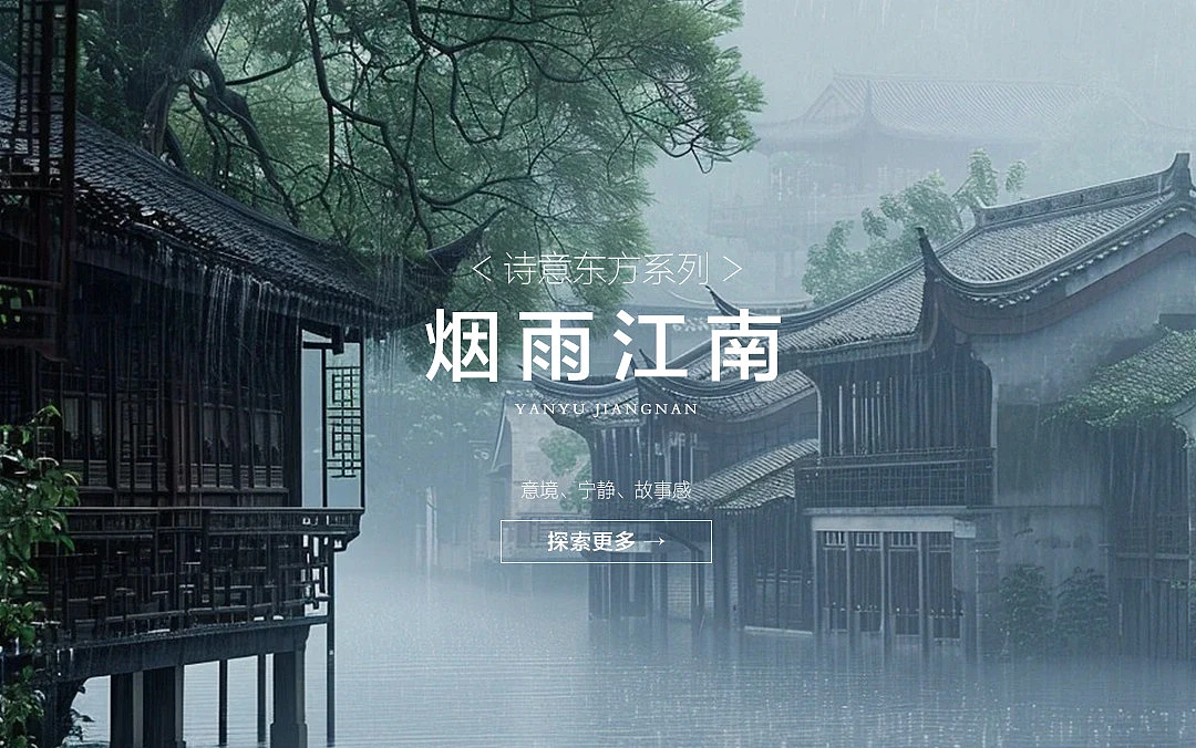 烟雨江南