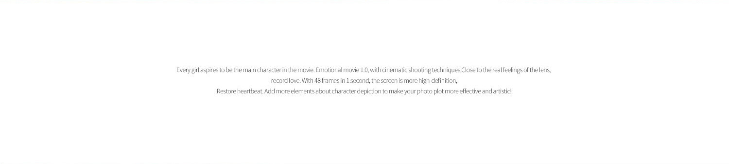 光影必拍系列丨电影婚纱照 Light and shadow