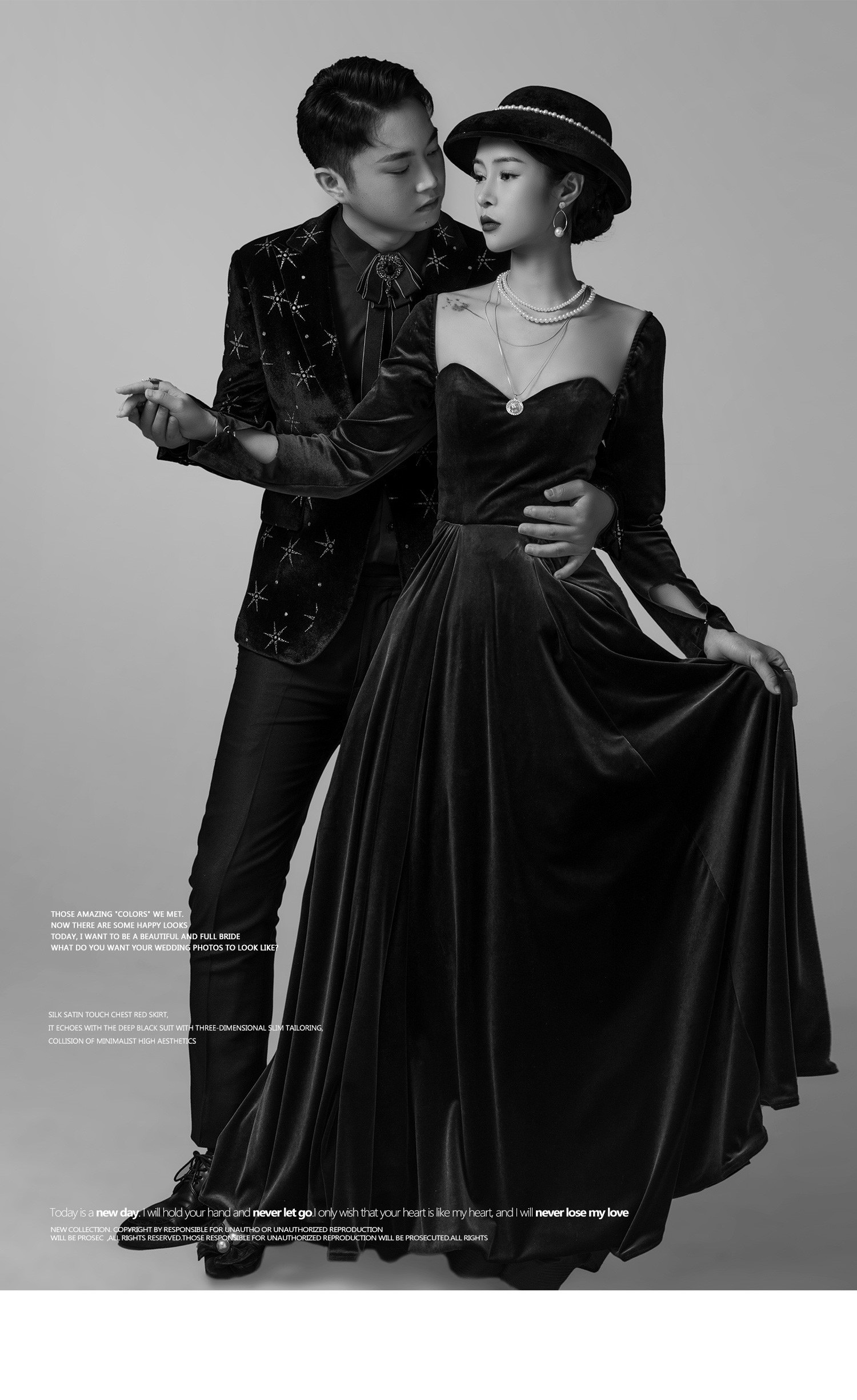 光影必拍系列丨电影婚纱照 Light and shadow