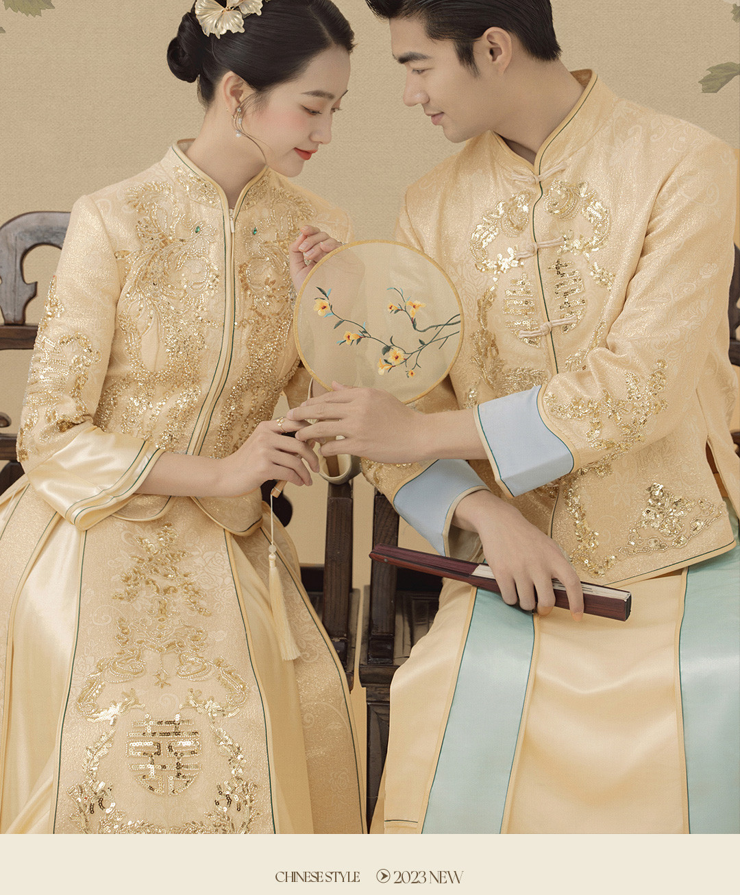 国风灿烂X工笔写意·《挚爱》3.0