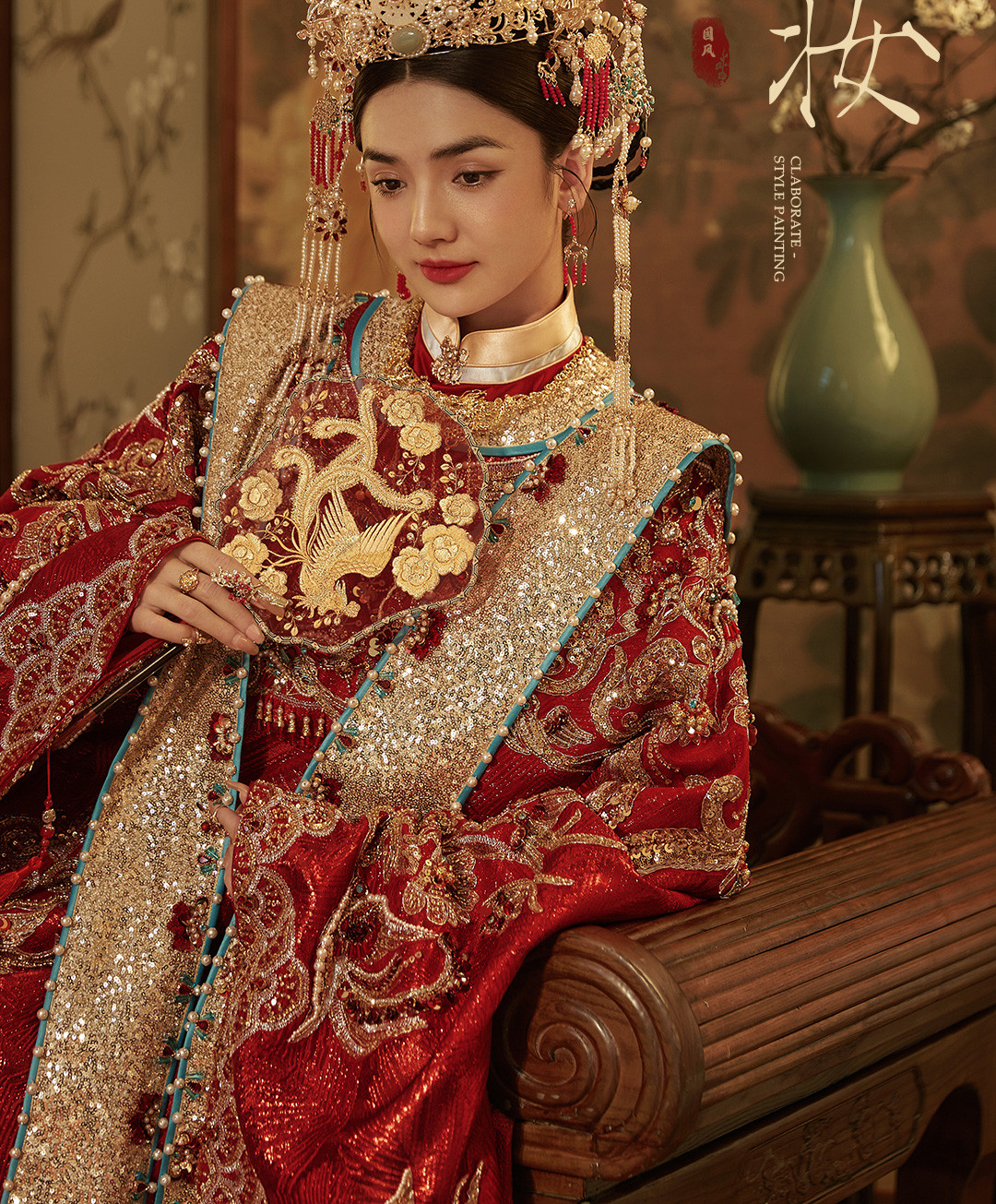 国风灿烂X工笔写意·《挚爱》3.0